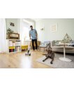 Vacuum Cleaner, KARCHER, dry&wet, Electric broom, Grey/White/Black, Bagless, Battery,  2.3 kg, 1.056-200.0 sīkattēls