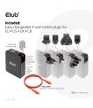 MOBILE TRAVEL CHARGER USB-C/140W GAN CAC-1917 CLUB3D sīkattēls