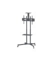 TECHLY Floor Trolley with Shelf LCD/LED sīkattēls