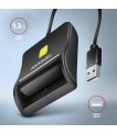 CARD READER FLAT SMARTCARD/USB2.0 1.3M CRE-SM3N AXAGON sīkattēls