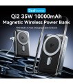 POWER BANK WRL 10000MAH 35W/GREY FKHH0 VENTION sīkattēls