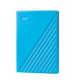 External HDD, WESTERN DIGITAL, My Passport, 4TB, USB 2.0, USB 3.0, USB 3.2, Colour Blue, WDBPKJ0040BBL-WESN thumbnail