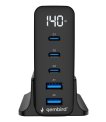CHARGER USB UNIVERSAL 4P 140W/TA-UC-2A3C-PD140-01-BK GEMBIRD thumbnail