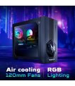 PC, ACER, Desktop, Intel Core Ultra 7, 265F, 32 GB, DDR5-SDRAM, NVIDIA GeForce RTX 5060, On board graphics Not available, Wi-Fi Yes, Bluetooth Yes, Windows 11 Home, DG.E4TEX.00K sīkattēls