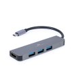 GEMBIRD Multi Port Adapter USB Type C sīkattēls