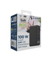 CHARGER USB 100W 4PORT GAN/TA-UC-PDQC100LCD-01-BK GEMBIRD thumbnail