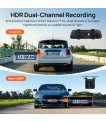 DASHCAM REARVIEW/S500 70MAI sīkattēls