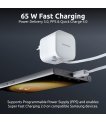 POWER ADAPTER 1XUSB-A/1XUSB-C/BLACK 7806522 INTENSO sīkattēls