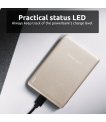 POWER BANK USB 5000MAH MAG/CHAMPAGNE 7344021 INTENSO sīkattēls