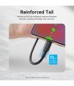 CABLE USB-C TO USB2.0/1M BLACK CTHBF VENTION sīkattēls