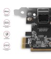NET CARD PCIE 1GBE 1PORT/SP&LP PCEE-GRF AXAGON sīkattēls
