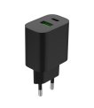 GEMBIRD 2-port 20W USB fast charger bl sīkattēls