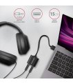 SOUND CARD USB2.0 48KHZ/16BIT/0.15M ADA-12 AXAGON sīkattēls