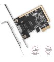 NET CARD PCIE 1GBE 1PORT/SP&LP PCEE-GRF AXAGON sīkattēls