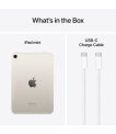 Apple iPad mini (A17 Pro), 128GB, Wi-Fi, Starlight sīkattēls