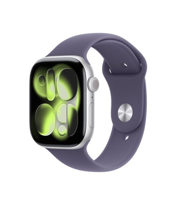Apple Watch Series 11, Apple S10, 64GB, GPS + Cellular, 46 mm, Aluminium, Purple Fog, Sport Band, M/L