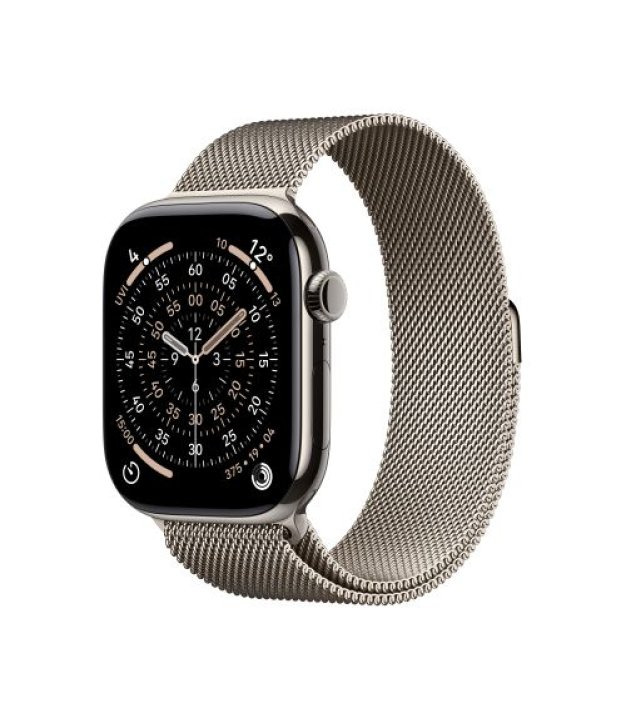 Apple Watch Series 11, Apple S10, 64GB, GPS + Cellular, 42 mm, Titanium, Natural, Milanese Loop, One Size