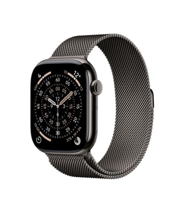 Apple Watch Series 11, Apple S10, 64GB, GPS + Cellular, 46 mm, Titanium, Slate, Milanese Loop, M/L