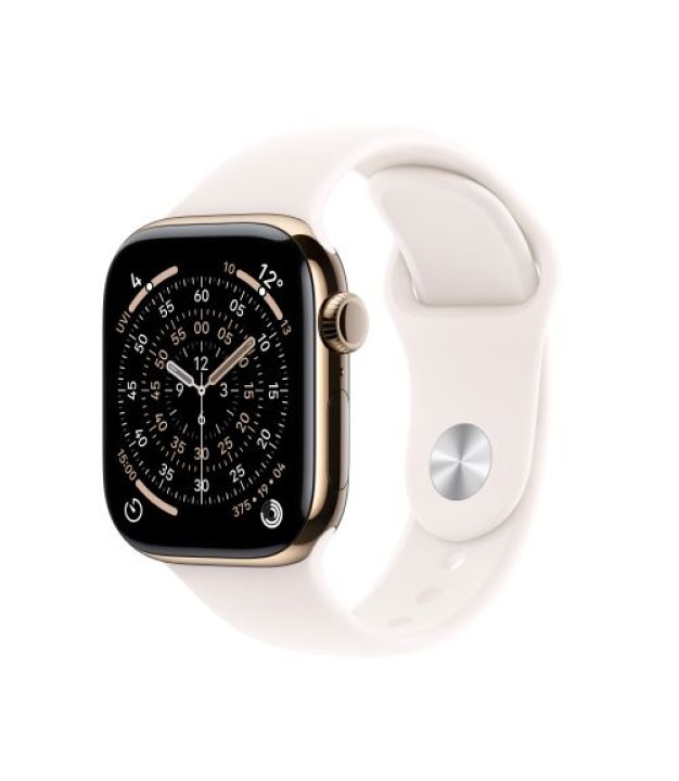 Apple Watch Series 11, Apple S10, 64GB, GPS + Cellular, 42 mm, Titanium, Light Blush, Sport Band, M/L