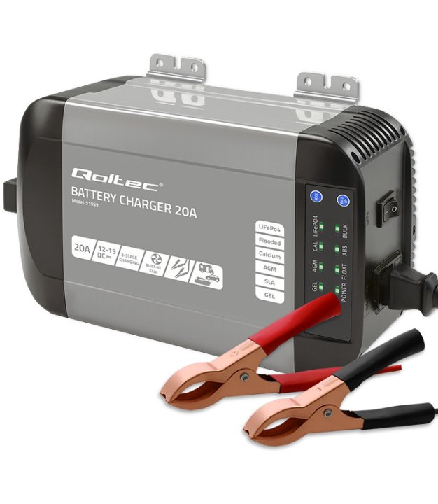 QOLTEC 51959 Smart Monolith charger 20A