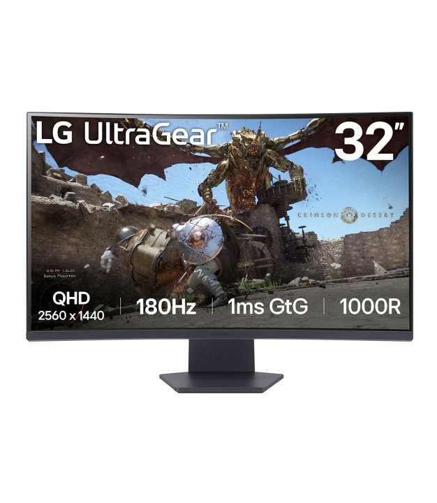 LG 32GS60QC-B.AEUQ 32inch QHD VA 180Hz