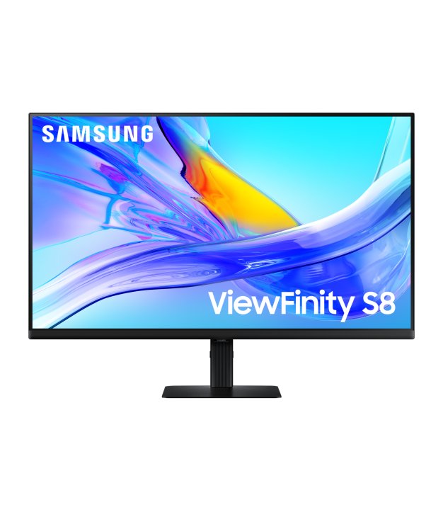 LCD Monitor, SAMSUNG, 32, 4K, Panel VA, 3840x2160, 16:9, 60Hz, 5 ms, Swivel, Pivot, Height adjustable, Tilt, Colour Black, LS32D800UAUXEN