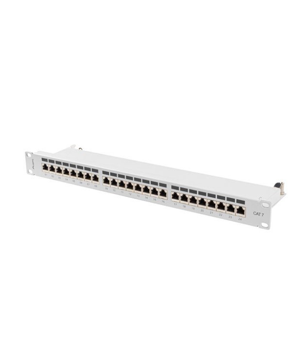 LANBERG patch panel 24port 1U cat.7 FTP
