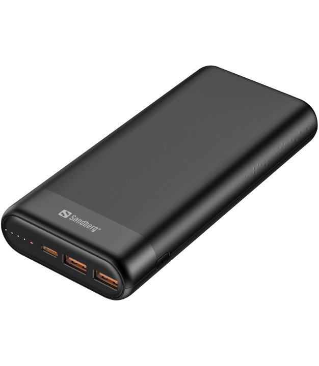 SANDBERG Powerbank 20000 PD65W+2xQC3.0
