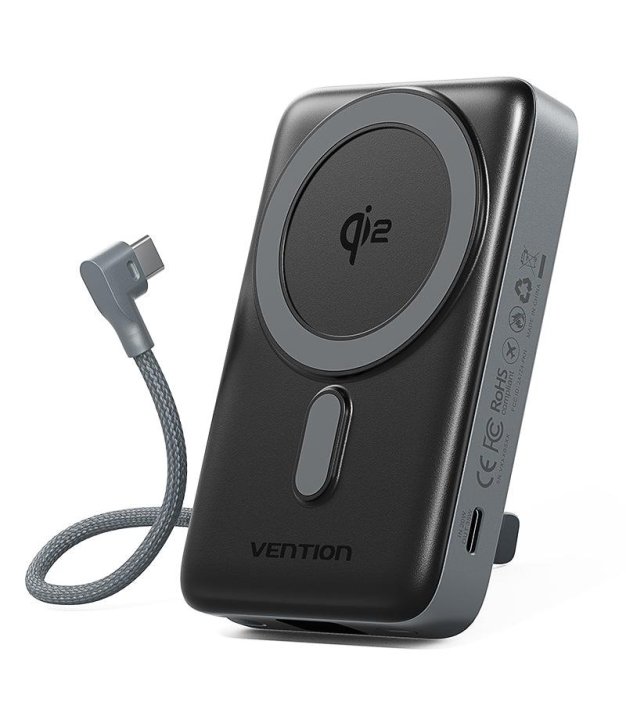 POWER BANK WRL 10000MAH 35W/GREY FKHH0 VENTION