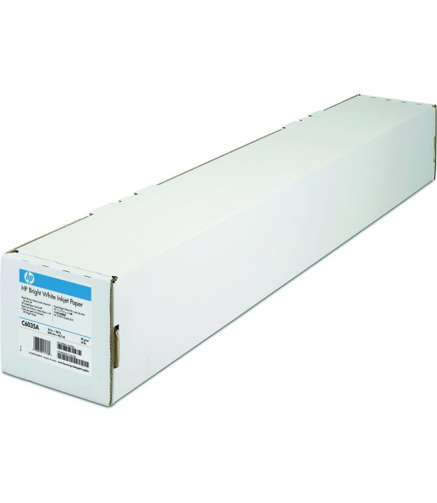 HP paper bright white 24inch 45m roll