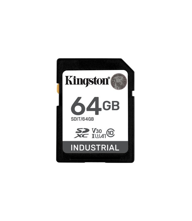 KINGSTON 64GB SDXC Industrial C10 UHS-I