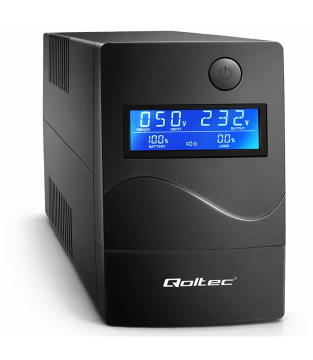 QOLTEC 53978 UPS Monolith 650VA 360W LCD