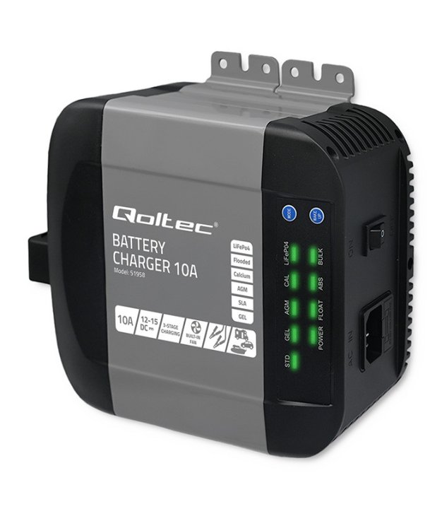 QOLTEC 51958 Smart Monolith charger 10A