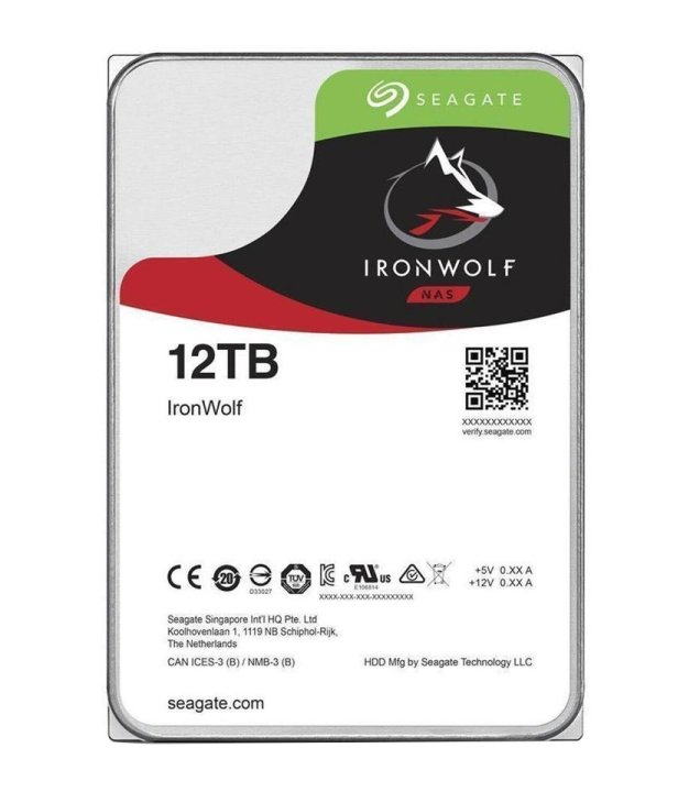 SEAGATE NAS HDD 12TB IronWolf