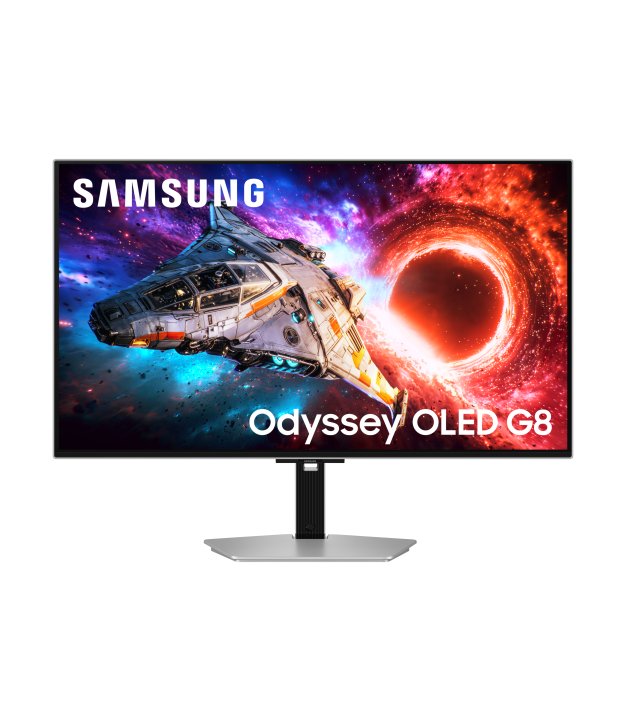 LCD Monitor, SAMSUNG, 32 , 3840 x 2160 pixels, 4K Ultra HD, Native aspect ratio 16:9, OLED, Flat, LS32HG800SUXEN