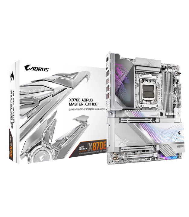 GIGABYTE X870E A MASTER X ICE AM5