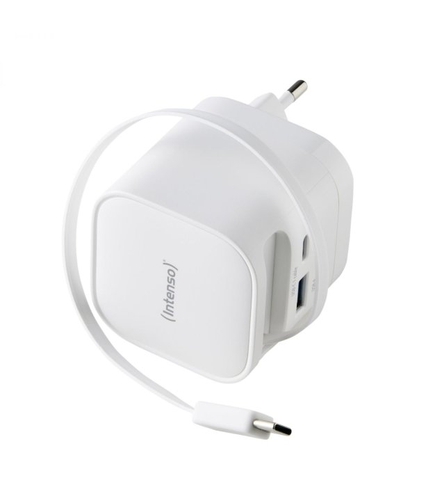 POWER ADAPTER 1XUSB-A/1XUSB-C/BLACK 7806522 INTENSO