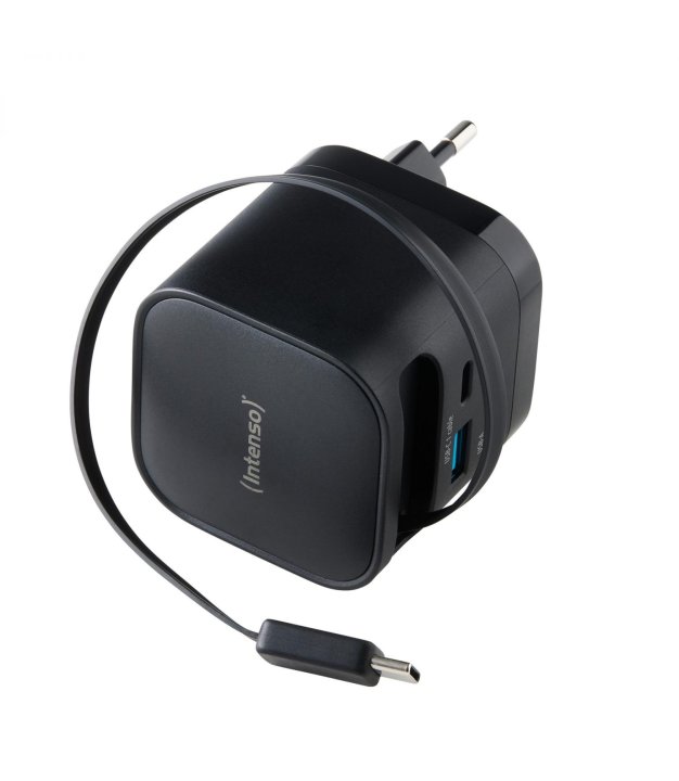 POWER ADAPTER 1XUSB-A/1XUSB-C/BLACK 7806520 INTENSO