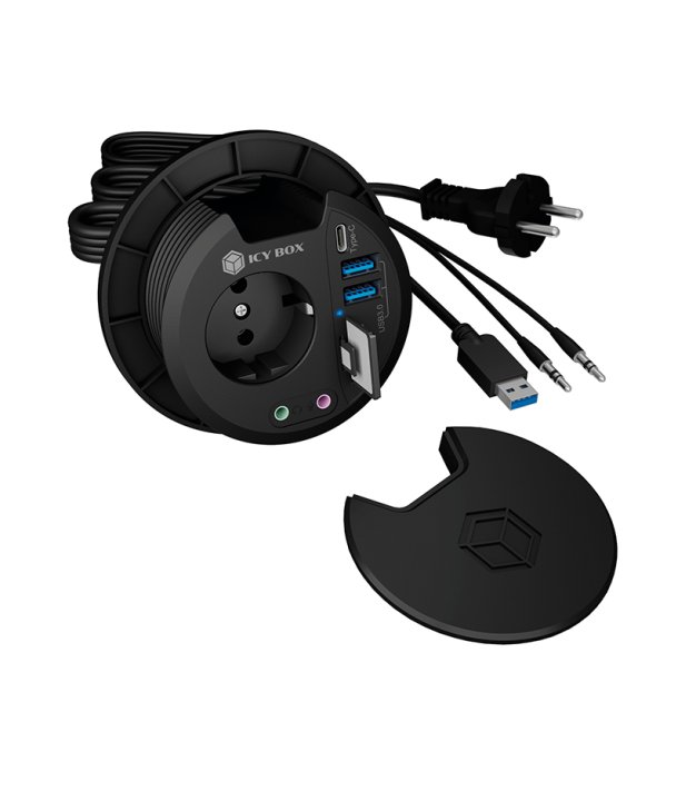 ICY BOX IB-HUB1430-CR 4x USB 3.0 Type-A