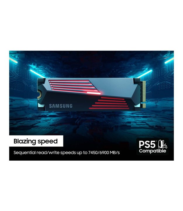 SAMSUNG SSD 990 PRO Heatsink 4TB M2 NVMe