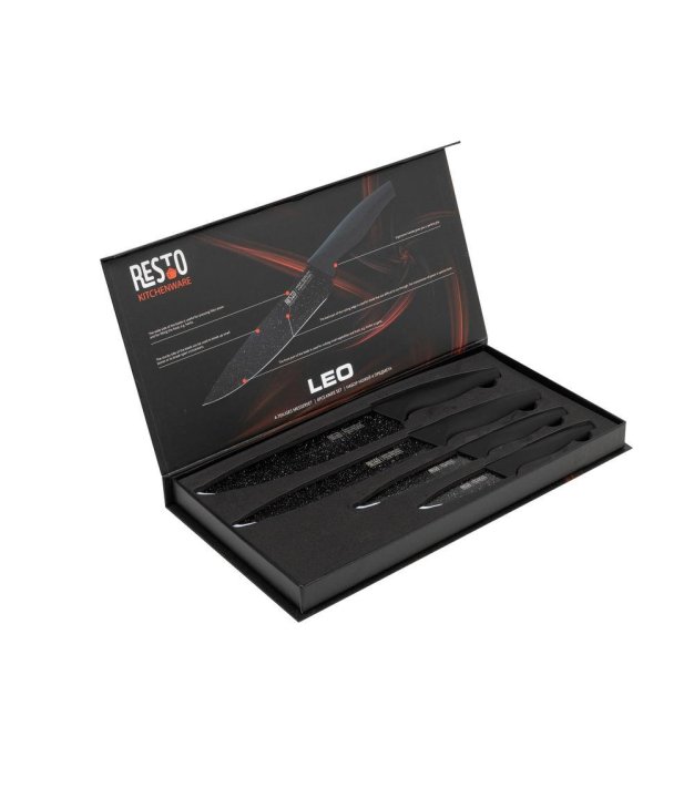 KNIFE SET 4PCS/95504 RESTO
