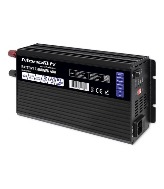 QOLTEC 51956 Smart Monolith charger 40A
