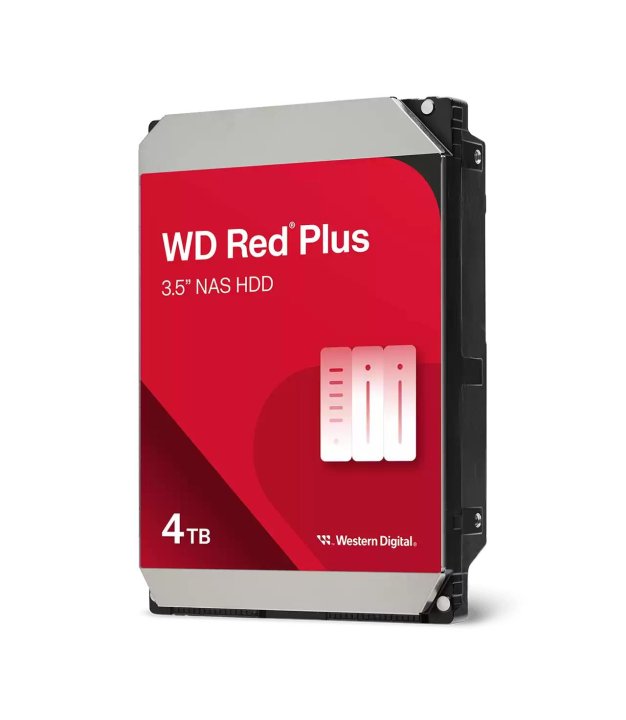 WD Red Plus 4TB SATA 6Gb/s 3.5inch HDD