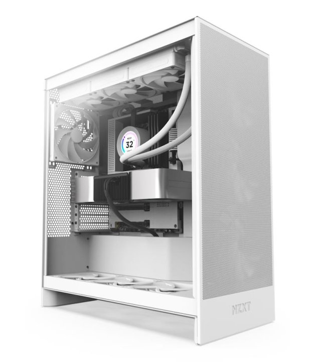 NZXT PC case H7 Flow 2024 window White