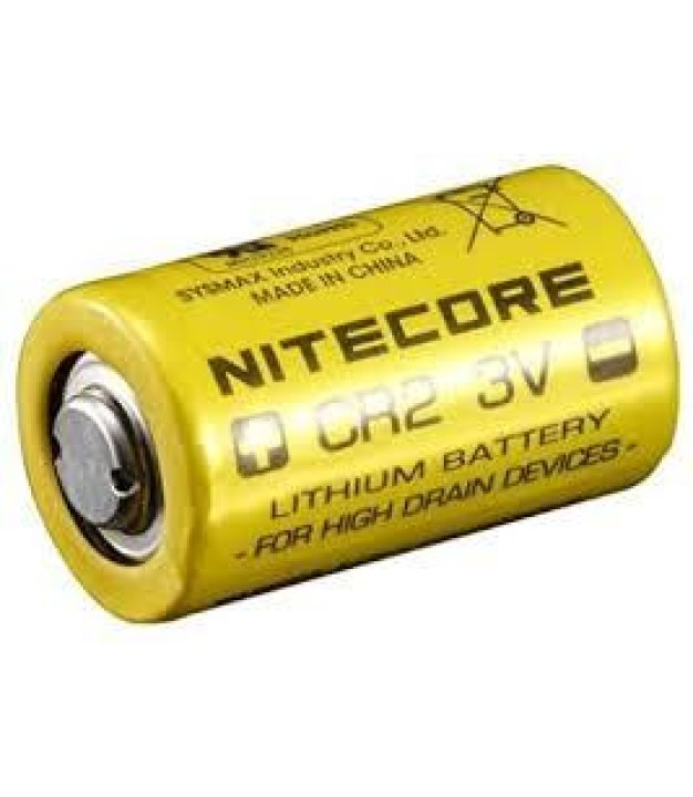 BATTERY LITHIUM CR2 3V/CR2 LITHIUMBATTERY NITECORE