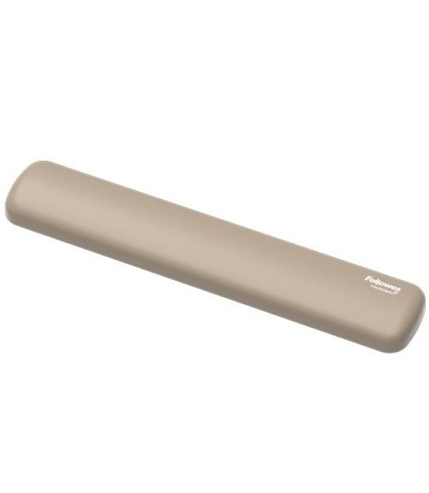 Fellowes Keyboard Wrist Rest Breyta Compact Keyboard Wrist Support with Antibacterial Protection Ergonomic Wrist Support Sand