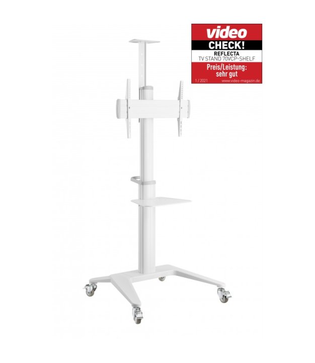REFLECTA TV Stand 70VCP-Shelf WHITE