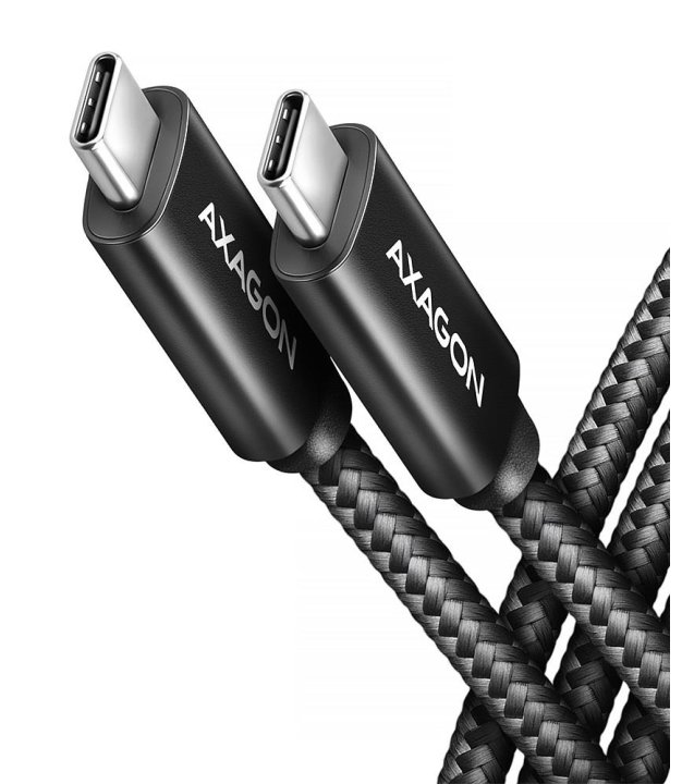 Axagon BUCM4X-CM10AB NewGEN+ USB-C <> USB-C 4 Gen 3×2 / 240 W cable 1 m