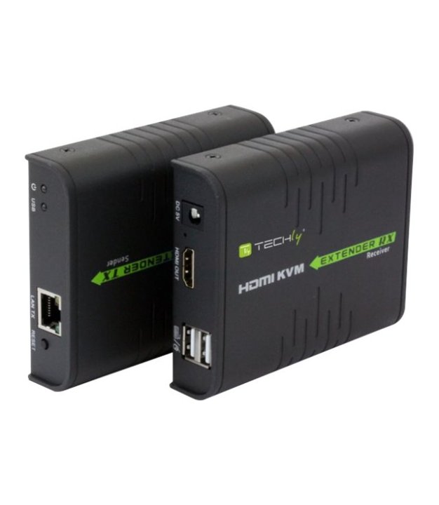TECHLY 028214 HDMI KVM Extender w/ USB