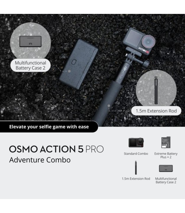 CAMERA OSMO ACTION 5 PRO/ADVEN CP.OS.00000350 DJI
